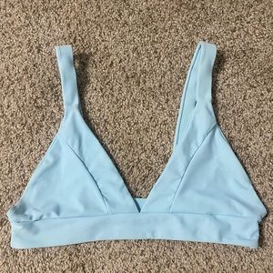 Blue bikini top size Small from SHEIN